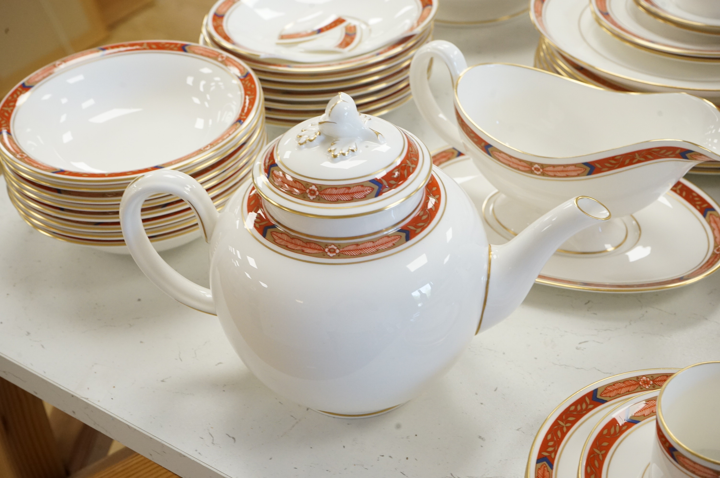 A Royal Worcester Beaufort dinner service
